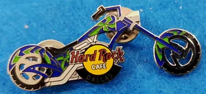BICICLETA LOWRIDER DALLAS TEXAS HRC AZUL VERDE Hard Rock Café PIN LE - Imagen 1 de 1