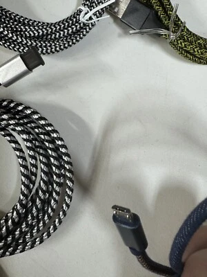 10 Total/ Samsung Galaxy S7 S6 Edge+PS4 Micro USB Cable Fast Charging Cord 6ft - Image 1 of 4