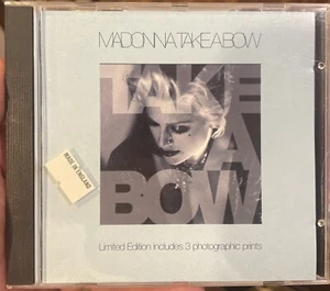 Madonna Take A Bow Limited Edition 3 Photographic Prints Import England Maxi CD - Picture 1 of 3