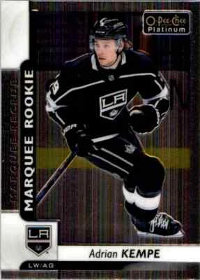2017-18 O-Pee-Chee Platinum Marquee Rookie Adrian Kempe RC #154 - Image 1 of 2