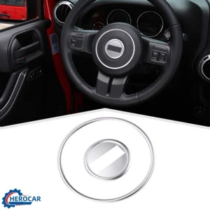 Cuadro de embellecedor de cubierta central del volante para Jeep Wrangler JK 2011-2017/Compass - Imagen 1 de 8