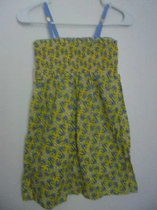 JUICY COUTURE GIRLS COVER UP/DRESS LOVE BIRDS YELLOW  $70 Sz L NWT - Picture 1 of 3