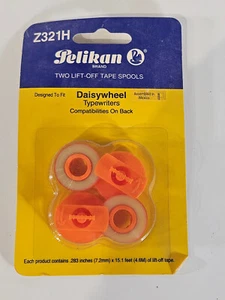 Pelikan Z321H Daisywheel Lift-Off / Correction Tape Spool  2 Pack NOS - Picture 1 of 3