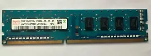 SK Hynix 2GB PC3L-12800U 1600Mhz DDR3 HMT325U6CFR8C-PB - Picture 1 of 2
