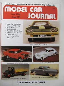 Modellauto Journal Magazin Juni 1994 Cunningham C-4R - Bild 1 von 2