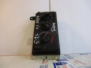 ✅ 2001 RAM TEMPERATURE AC HEAT AIR CLIMATE CONTROL OEM UNIT SWITCH DEFROSTER A/C - Picture 1 of 14