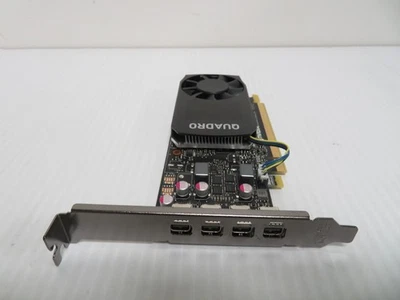 Dell NVIDIA Quadro P1000 4GB GDDR5 GPU Video Graphics Card 0G7T21 G7T21 - Image 1 of 4