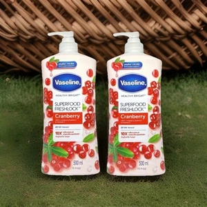 (2) Vaselina Saludable Brillante Superalimento Freshlock Arándano Loción Corporal 500 ml cada una - Imagen 1 de 1