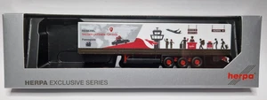 Herpa 1:87 Gardinenplanen-Auflieger mit Bordwänden „Tag der offenen Tür“ 2025 - Bild 1 von 4