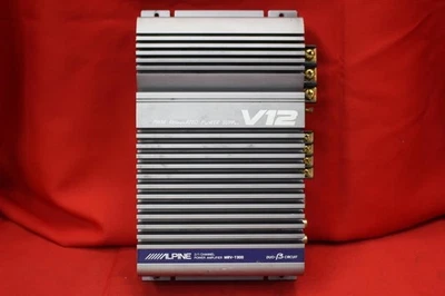 Alpine MRV-T300 2-Kanal Auto Audio Endstufe HI LOW PASS V12 - Bild 1 von 4