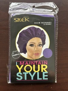 2 Packungen Schlanke Haarhaube Einfarbig Lila Farbe Neu Kostenloser Versand - Bild 1 von 3