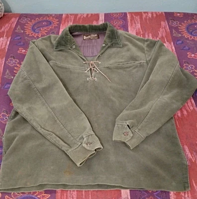Suede Cloth Shirt Vintage Davey Crockett Style - Image 1 of 4