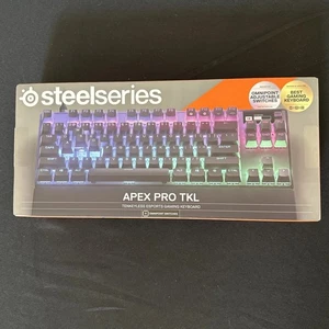 NEW SteelSeries Apex Pro TKL Wired Esports Gaming Keyboard Omnipoint Switches - Picture 1 of 10