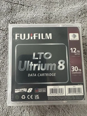 Fujifilm LTO Ultrium 8 Data Cartridge Tape 12/30tb Used - Image 1 of 4
