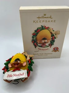 2006 Hallmark Keepsake 'Speedy Style Christmas' Looney Tunes Feliz Navidad NEW - Picture 1 of 8