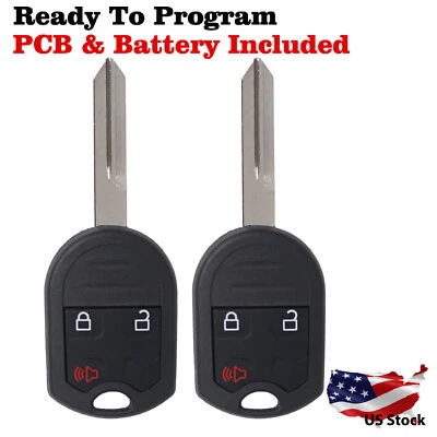 2 para Ford Flex 2009 2010 2011 2012 2013 2014 2015 mando a distancia llavero coche CWTWB1U793 Foto 1 de 4