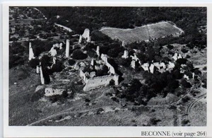 1976 -- CHATEAUNEUF DE BECONNE VUE AERIENNE 3L021 - Bild 1 von 1