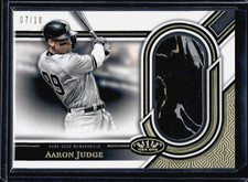 AARON JUDGE 2023 TOPPS TIER ONE GAME USED BAT GRIP SSP 07/10 - NEW YORK YANKEES