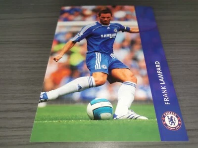 Tarjeta de autógrafo del Chelsea FC Frank Lampard sin firmar Foto 1 de 2