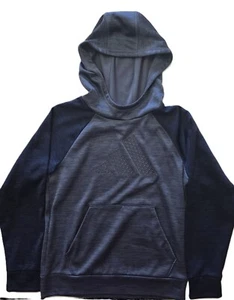 Adidas Blue Hoodie w/Logo on Front Boy M 10/12 - Picture 1 of 3
