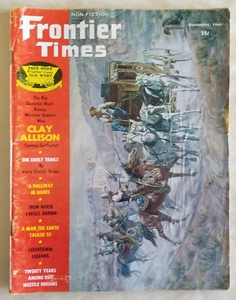 Frontier Times Nov 1966 Western Magazine - Vintage - Non Fiction - Picture 1 of 4