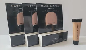 Lot of 3 Marc Jacobs Shameless Youthful-Look 24-Hr Foundation TAN Y420 7mL NIB - Picture 1 of 10