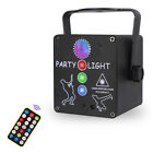 Mini Dj Disco Rgb Laser Light Projector Usb Rechargeable Led Stage