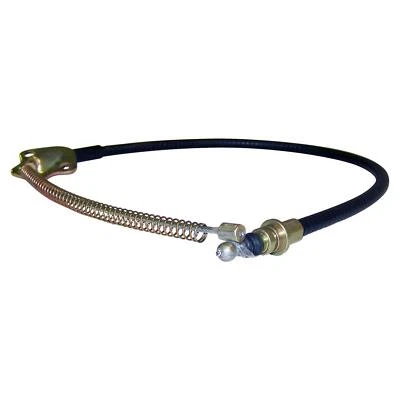 Crown Left Rear Parking Brake Cable for 76-78 Jeep CJ-5, CJ-7 w/ 11" Brakes, 30 - Image 1 of 2
