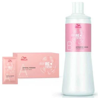 WELLA PROFESSIONALS Wella Color Renew Activator Liquid 500 ml + Crystal Powder 5 x 9 g SET