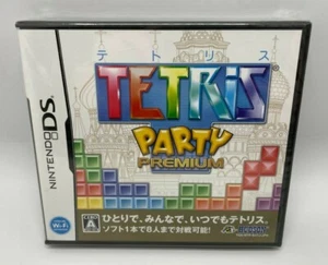 JAPANESE TETRIS PARTY PREMIUM Nintendo DS, 2010 JAPAN GAME Factory Sealed - Picture 1 of 6
