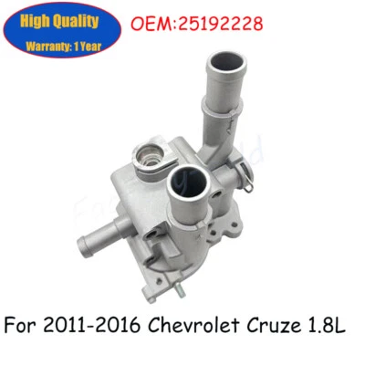 Aluminum Thermostat Housing For 2011-2016 Chevrolet Cruze 1.8L 96984103 - Image 1 of 4