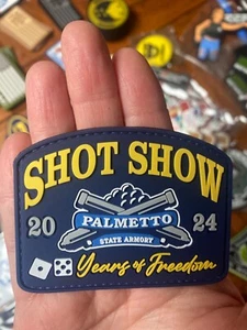 NEU Palmetto Arms Molly Tactical Patch Shot Show 2024 Vinyl Las Vegas - Bild 1 von 3