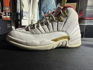 Nike Air Jordan 12 XII Retro Chinese New Year FIBA size 9.5 Dunk Air Force - Picture 1 of 8