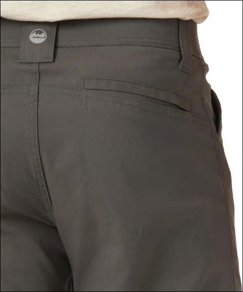 Wrangler Performance Zip Cargo Pants Mens 42X30 Gray Straight Fit