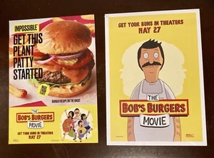 The Bob's Burgers Film Werbematerial - Postkarten - Bild 1 von 2