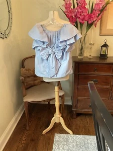 Marc Jacobs Runway, Bluse mit offenem Rücken Größe 0 neu ohne Etikett - Bild 1 von 5