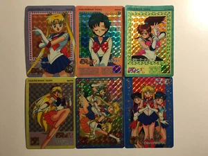 Sailor Moon Super R Carddass Part 3 Prism Set 6/6 - Imagen 1 de 2