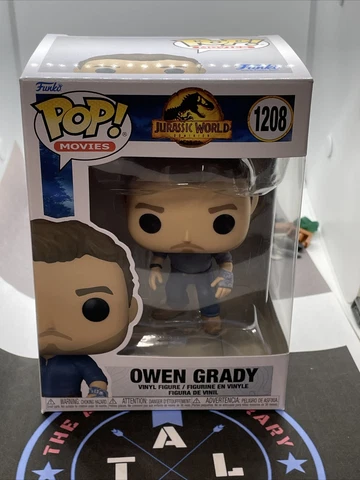 Funko Pop! Jurassic World Dominion. #1208 Owen Grady Cover