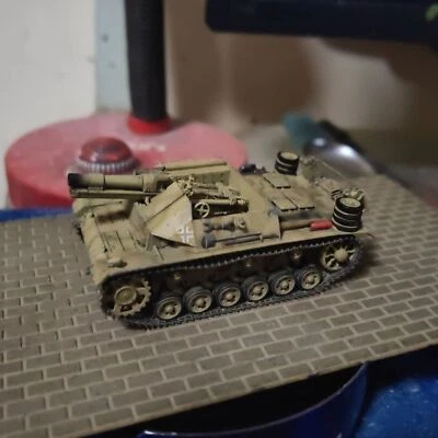 1/72 Homemade German Bison III Self-propelled Gun Model Finished Ornament - Image 1 of 4