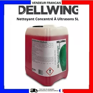 DELLWING Ultraschallreiniger Konzentrat 5L Injektoren Vergaser EAN 07441103495 - Bild 1 von 9
