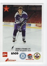 1990-91 Sudbury Wolves (OHL) Derek Etches