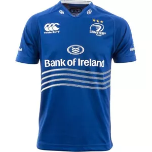 Camiseta Leinster Pro Home Rugby para hombre S/S, tallas S L (liquidación de stock antiguo) - Imagen 1 de 1