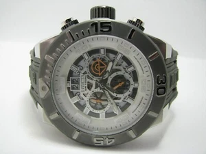 Invicta Aviator Big Date 3 Register Chronograph 15891 Skeleton Dial Huge 48MM - Picture 1 of 14