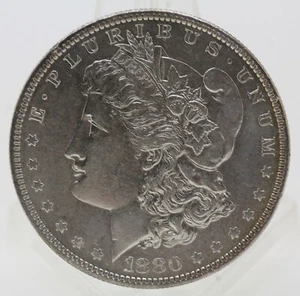 1880 O "GEMA" GEMA DE DÓLAR DE PLATA MORGAN DE MUY ALTA CALIDAD SIN CIRCULAR   - Imagen 1 de 3