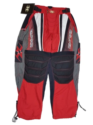 NUEVO CON ETIQUETAS EMPIRE S (28-32) Pantalones React Paintball Nylon Rojo/Negro/Gris Para Hombre Foto 1 de 4