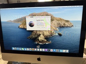 Apple iMac 21" A1418 2012 Quad Core i5 @ 2.9GHz 8GB RAM 1TB SSD MacOS Catalina - Picture 1 of 6