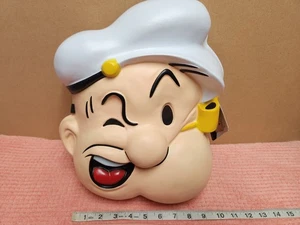 Popeye The Sailor Man Jumbo Size Halloween Mask Adult One Size Popeye Mask NEW - Picture 1 of 4