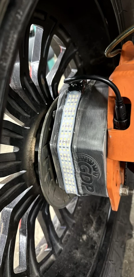 LUCES PORTAL ATV/SXS TRIPLE FILA BLANCO BRILLANTE  Foto 1 de 1