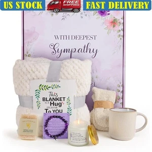 Sympathy Gift Baskets For Loss Grieving Mom Friend Condolence Basket Idea New - Picture 1 of 6