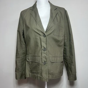 Gap Jacke Damen Größe XL Militär Armee grün geknöpfte Taschen - Bild 1 von 11